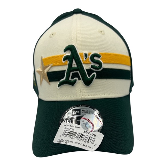 New Era Oakland Athletics MLB 2024 All Star Game 39Thirty Fitted Hat Cap M/L - Picture 1 of 8
